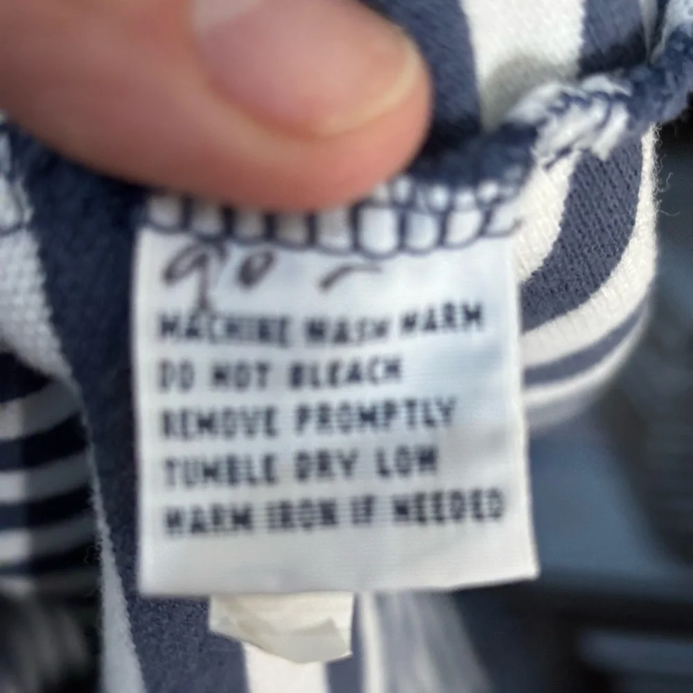 Ralph Lauren‎ Blue and White Striped Polo Shirt